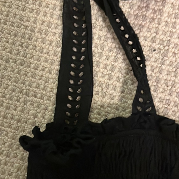 Anthropologie, eri + ali size medium black tank - Picture 2 of 4